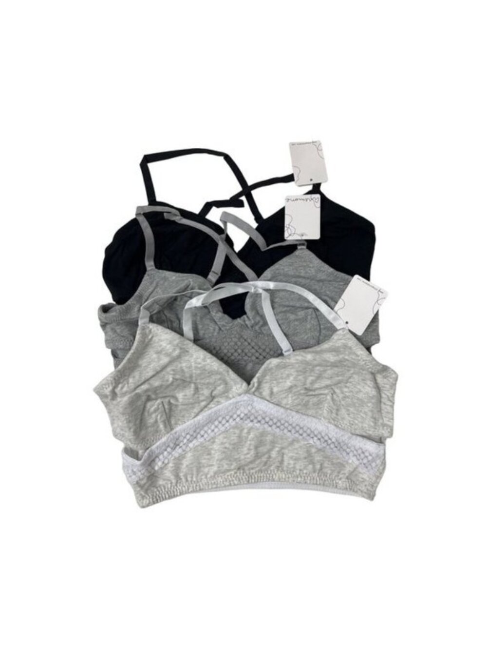 Anemone Bundle Of 3 Longline Bralettes